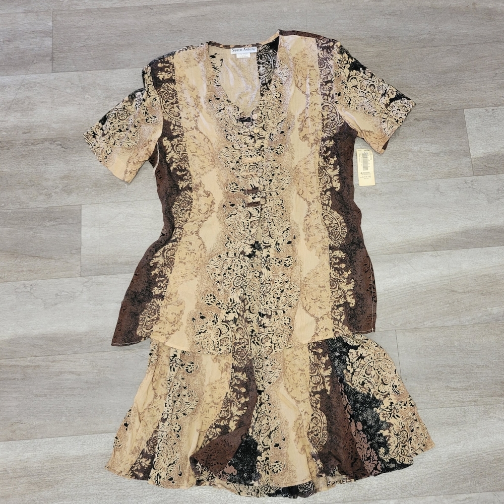 Women's Vintage Sharon Anthony Two-piece